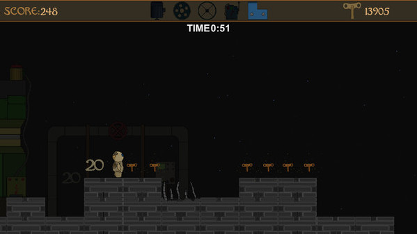 Игра Timen runner, скриншот