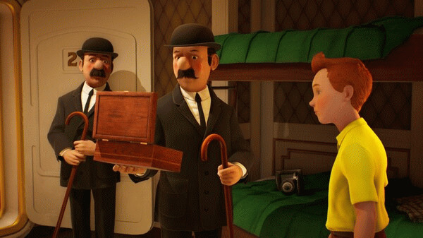 Игра Репортер тинтин: сигары фараона, скриншот
