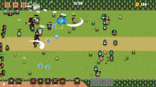 Игра Tiny Battles, скриншот