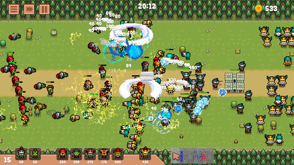 Игра Tiny Battles, скриншот