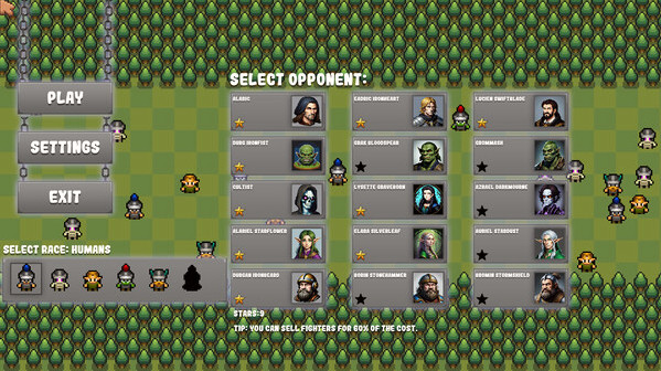 Игра Tiny Battles, скриншот