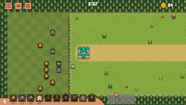 Игра Tiny Battles, скриншот
