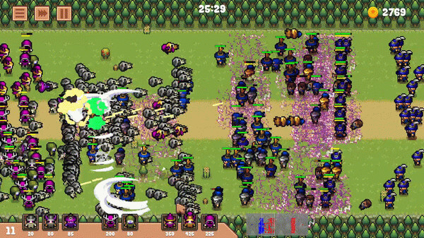 Игра Tiny Battles, скриншот