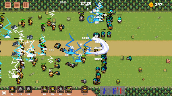 Игра Tiny Battles, скриншот