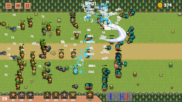 Игра Tiny Battles, скриншот