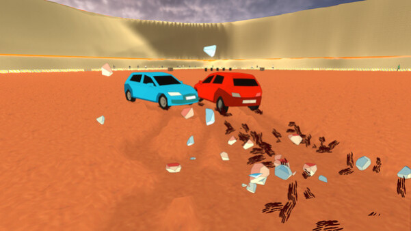 Игра Tiny Car Mess, скриншот