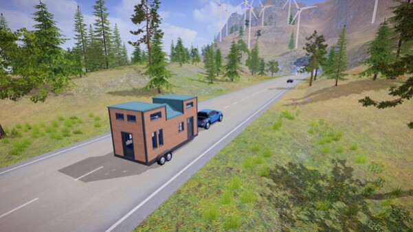 Игра Tiny House Simulator, скриншот