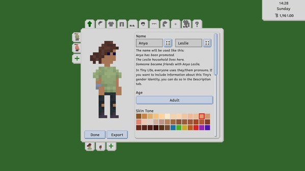 Игра Tiny Life, скриншот