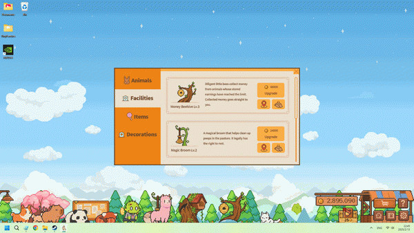 Игра Tiny Pasture, скриншот
