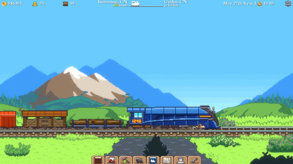 Игра Tiny Rails, скриншот