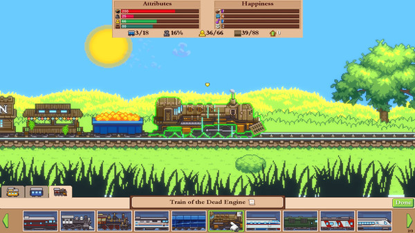 Игра Tiny Rails, скриншот