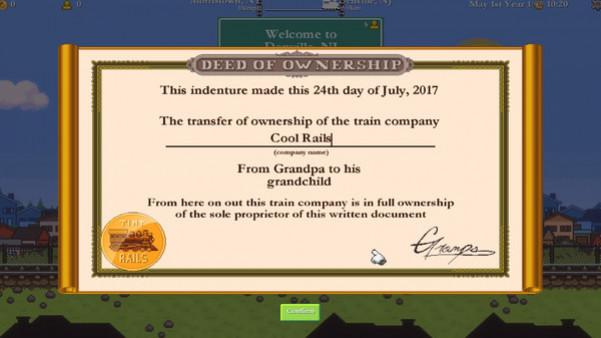 Игра Tiny Rails, скриншот