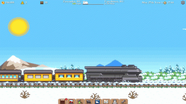 Игра Tiny Rails, скриншот