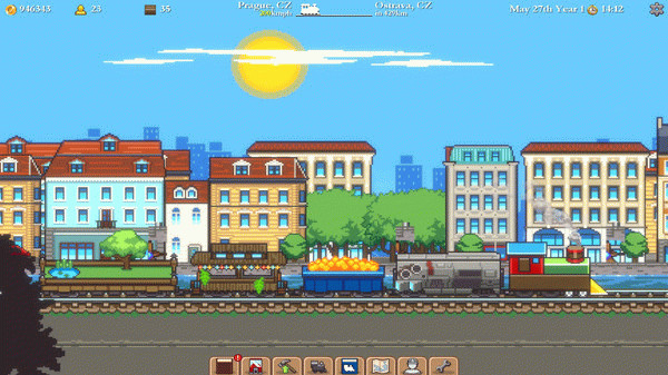 Игра Tiny Rails, скриншот