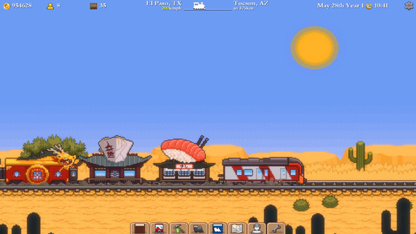 Игра Tiny Rails, скриншот