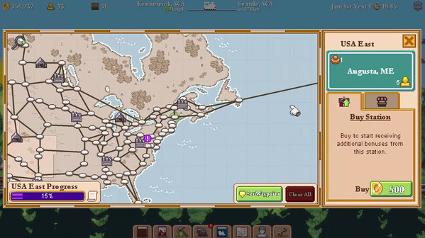 Игра Tiny Rails, скриншот