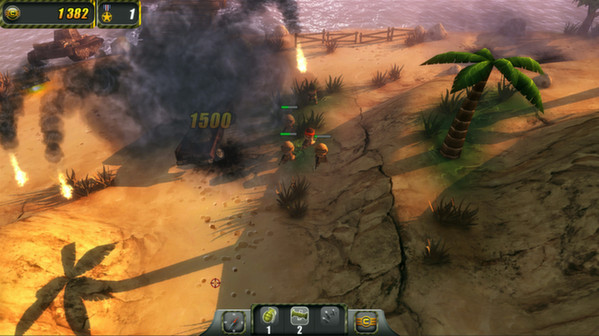 Игра Tiny Troopers, скриншот