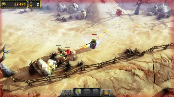 Игра Tiny Troopers, скриншот