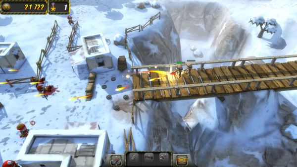 Игра Tiny Troopers, скриншот