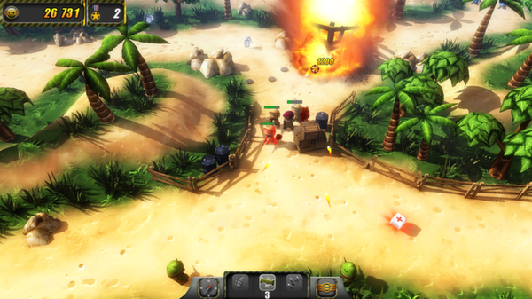 Игра Tiny Troopers, скриншот