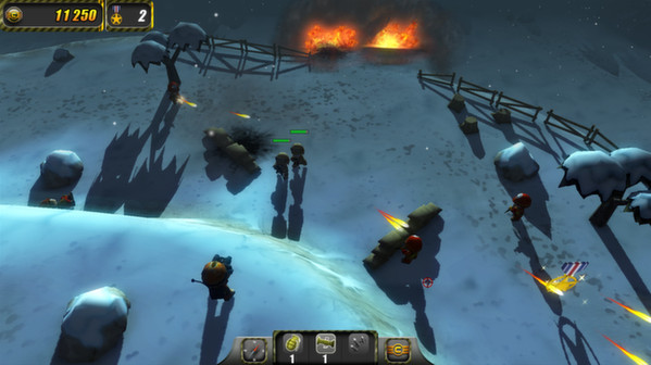 Игра Tiny Troopers, скриншот