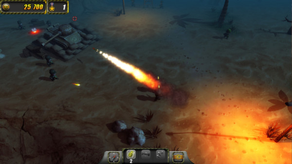 Игра Tiny Troopers, скриншот