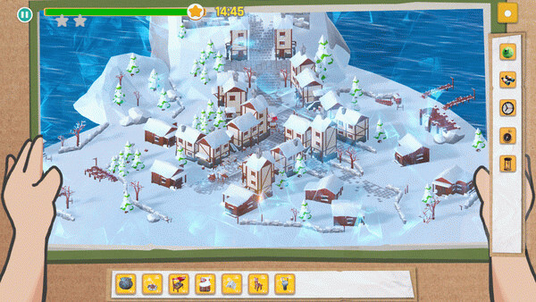 Игра Tiny Utopia, скриншот