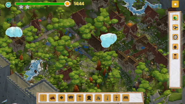 Игра Tiny Utopia, скриншот