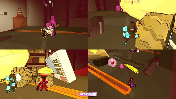 Игра Tiny Visitors, скриншот