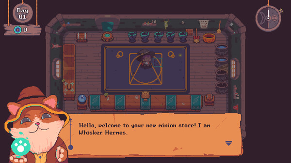 Игра Tiny Witch, скриншот