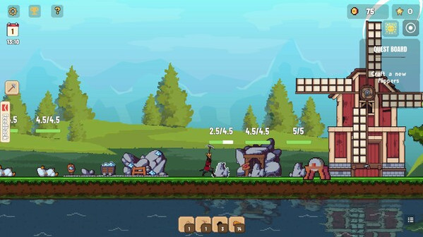 Игра TinyCraft Town, скриншот