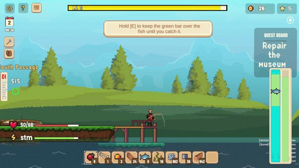 Игра TinyCraft Town, скриншот