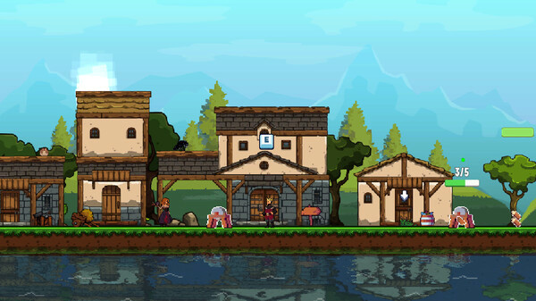 Игра TinyCraft Town, скриншот