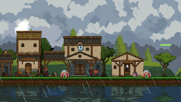 Игра TinyCraft Town, скриншот