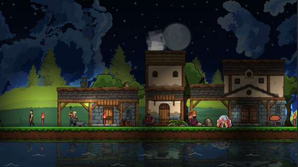 Игра TinyCraft Town, скриншот
