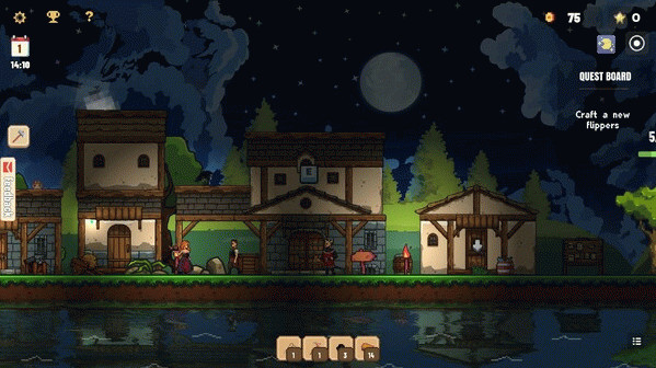Игра TinyCraft Town, скриншот