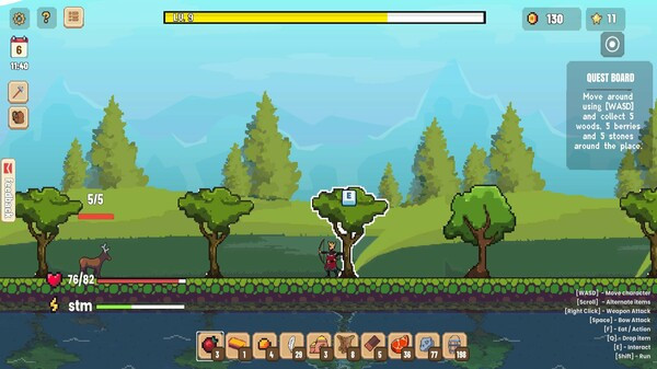 Игра TinyCraft Town, скриншот