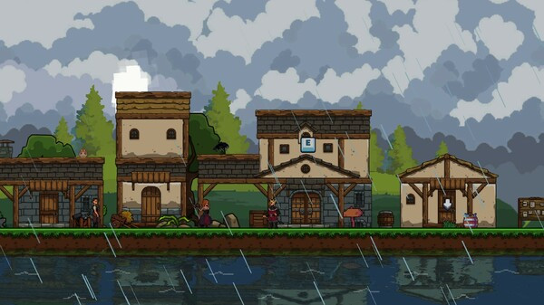 Игра TinyCraft Town, скриншот