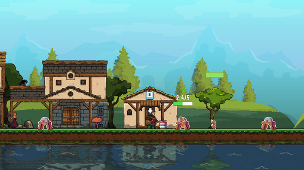 Игра TinyCraft Town, скриншот