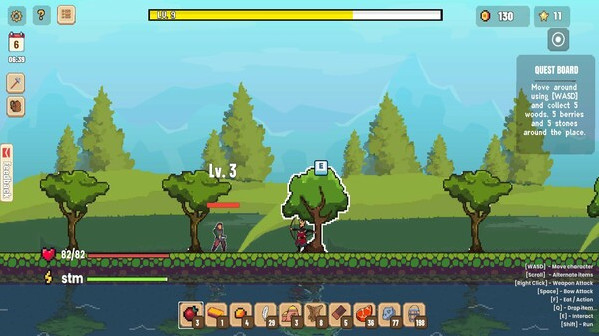 Игра TinyCraft Town, скриншот