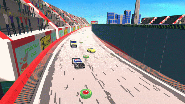 Игра Tire Fire Rally, скриншот