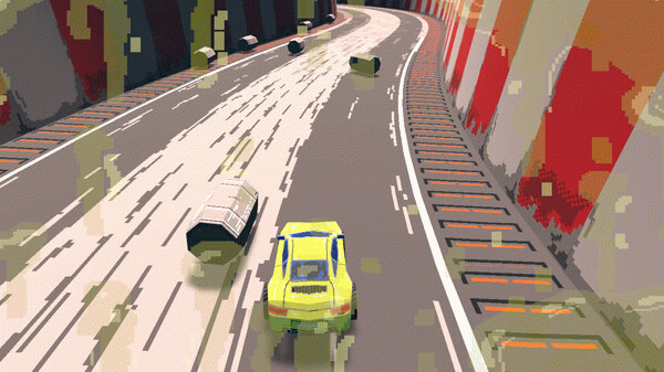 Игра Tire Fire Rally, скриншот