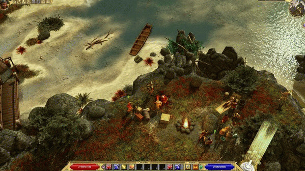 Игра Titan Quest: Eternal Embers, скриншот