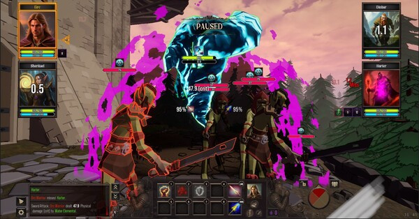 Игра Titans of the Past, скриншот
