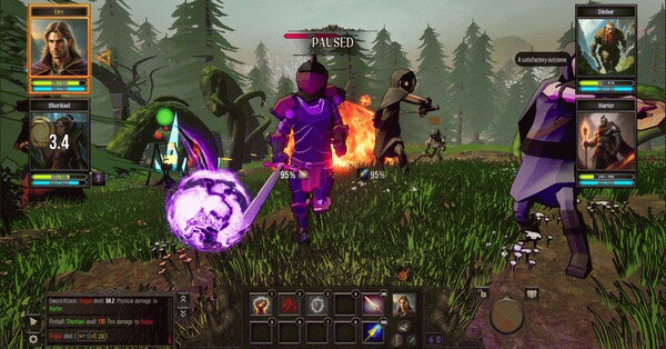 Игра Titans of the Past, скриншот