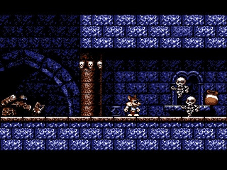 Игра Titus the Fox, скриншот