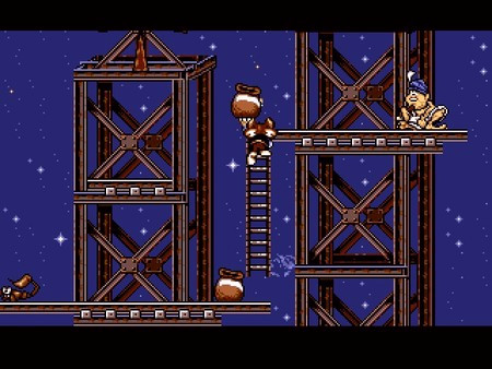 Игра Titus the Fox, скриншот