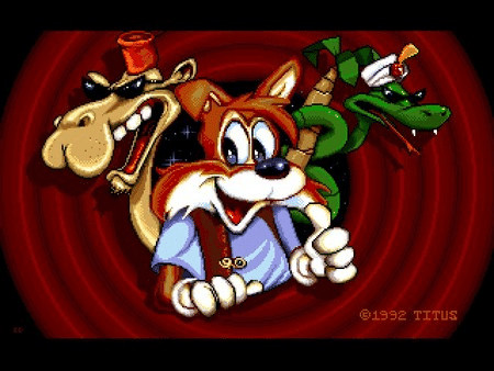 Игра Titus the Fox, скриншот