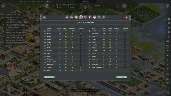 Игра Tlatoani: Aztec Cities, скриншот