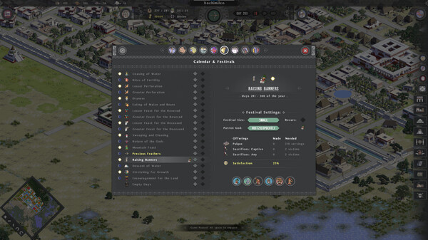 Игра Tlatoani: Aztec Cities, скриншот